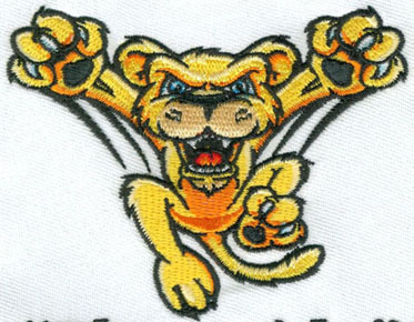 embroidery digitizing images tiger
